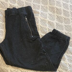 GAP gray sparkle sweatpants
